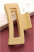 Rectangle Claw Clip LECCE