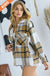 Oversize plaid shirt jacket Davi & Dani