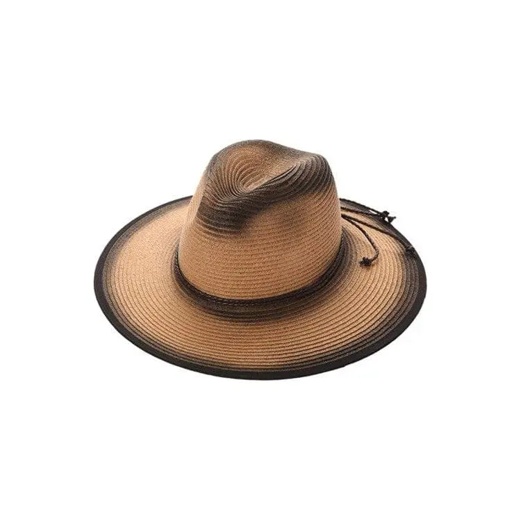 Straw Ombre Panama Hat LECCE