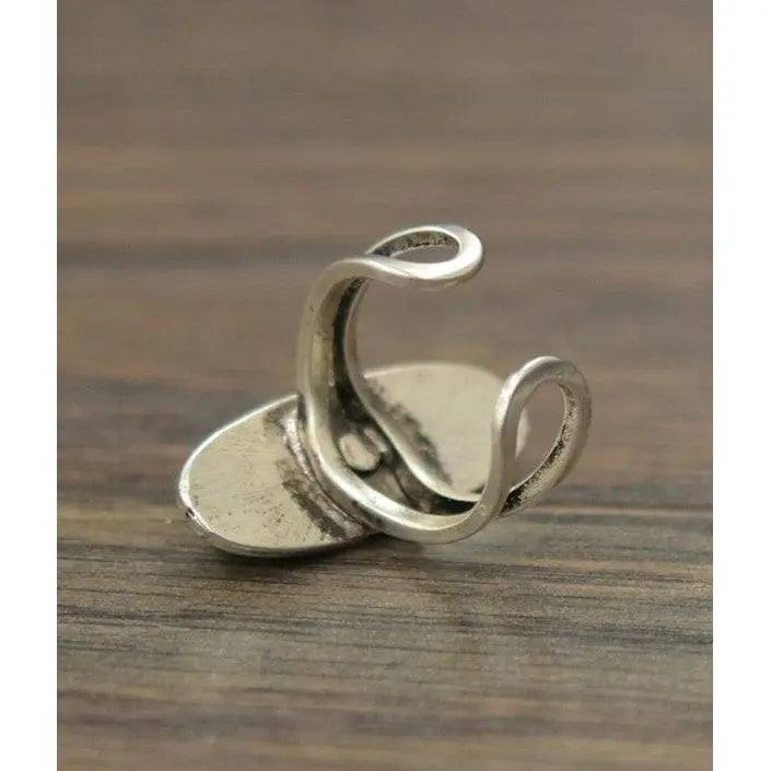 Anillo ajustable turquesa natural
