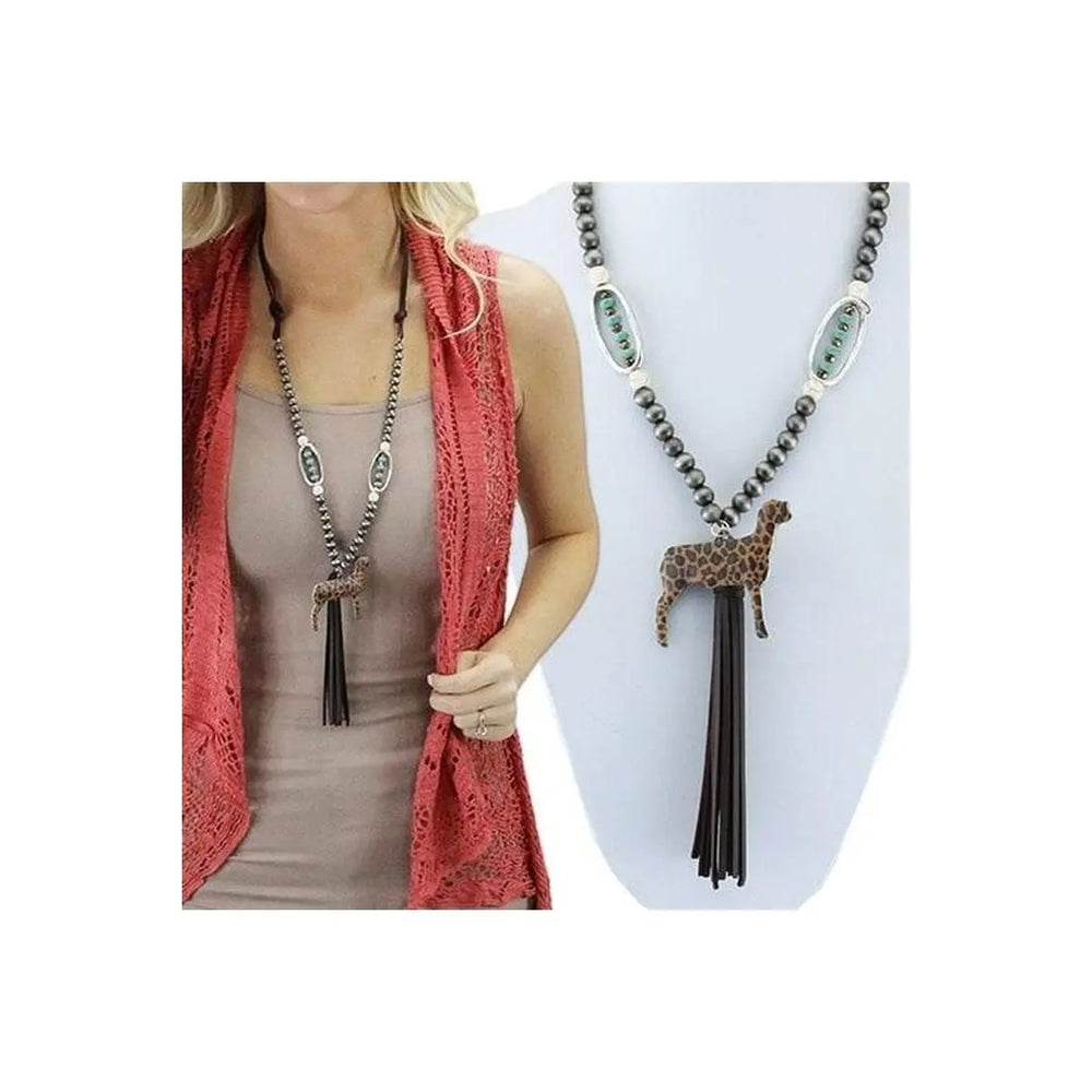 Sheep Tassel Necklace