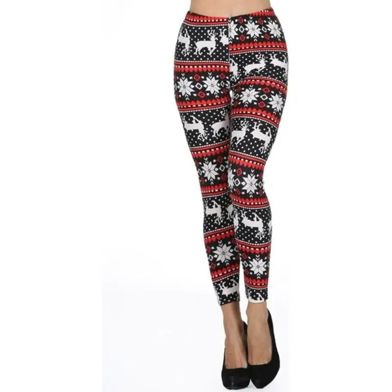 Holiday Print Leggings