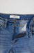 Mid rise hem detail ankle skinny jeans KanCan