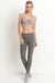 CROSS MESH PANEL FULL-LENGTH LEGGINGS