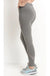 CROSS MESH PANEL FULL-LENGTH LEGGINGS