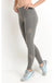 CROSS MESH PANEL FULL-LENGTH LEGGINGS
