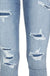 Patched Skinny, Mid-rise