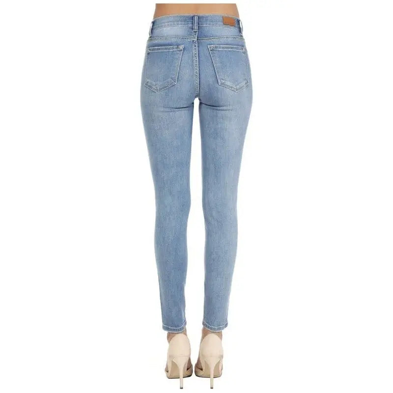 Patched Skinny, Mid-rise