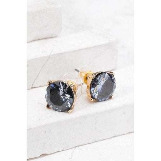 Cubic Zirconia Post Earrings LECCE