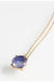 Cubic Zirconia Pendant Short Necklace LECCE