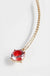 Cubic Zirconia Pendant Short Necklace LECCE