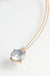 Cubic Zirconia Pendant Short Necklace LECCE