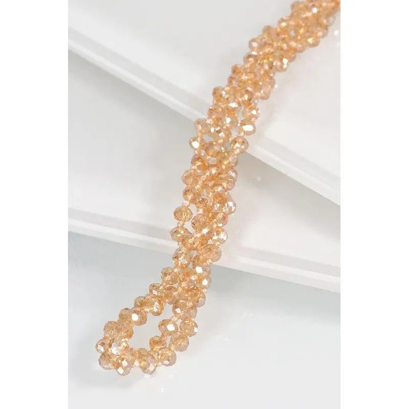 Stunning 6MM Beaded Long Necklace