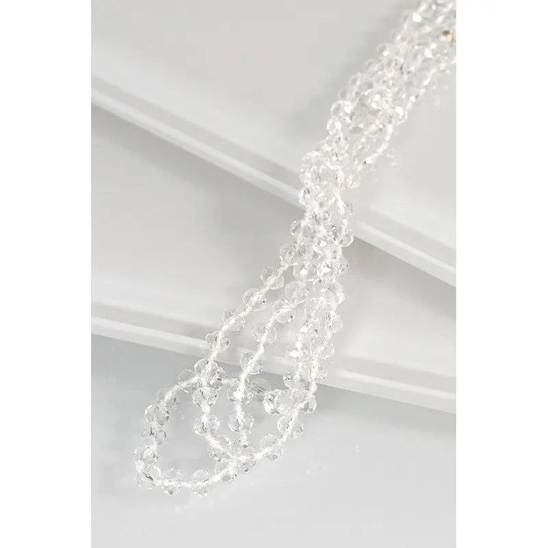 Stunning 6MM Beaded Long Necklace