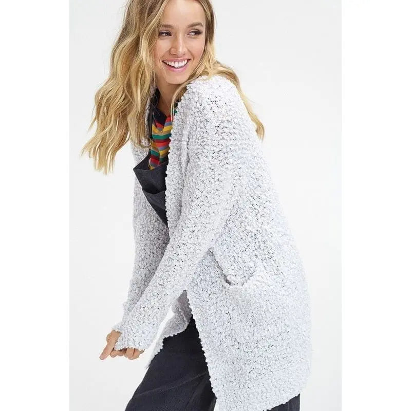 POPCORN OPEN CARDIGAN