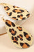Animal Print Tear Drop Earrings LECCE