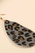 Animal Print Tear Drop Earrings LECCE