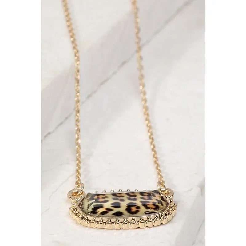 Resin Charm Necklace