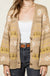 Aztec Balloon Sleeve Cardigan Loverich