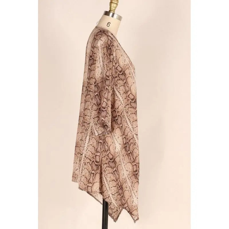 Loose fit snake woven cardigan LECCE