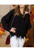 Frayed V Neck Sweater