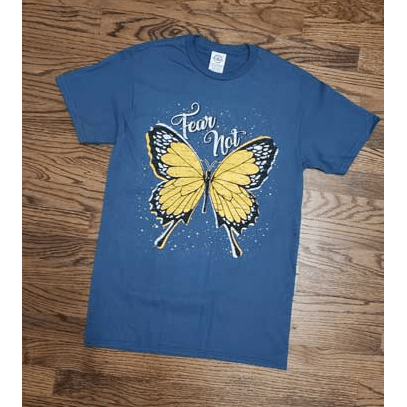 Fear not butterfly t-shirt