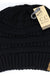 Solid  classic  cc beanie  tail 