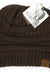 Solid  classic  cc beanie  tail 