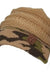 CC-46 CAMO BEANIE CAMEL