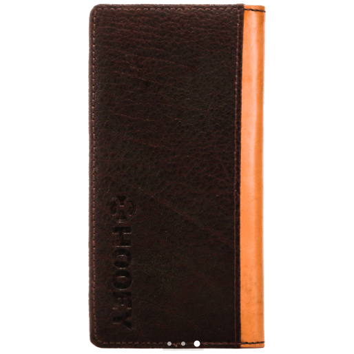Leather rodeo wallet