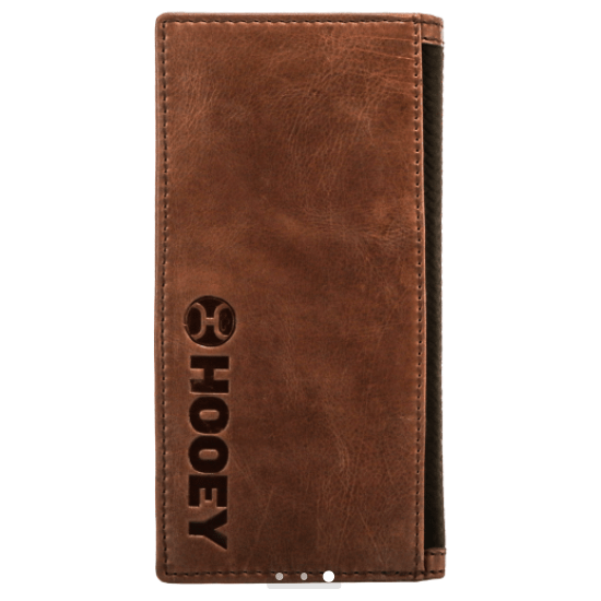 Wallet with brown leather
