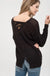 Back Detail Knit Top