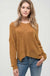 Back Detail Knit Top