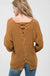 Back Detail Knit Top