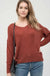 Back Detail Knit Top