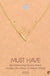 Gold Initial A Pendant Necklace A-Z