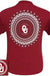OU MANDALA CARDINAL SHORT SLEEVE
