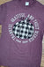 Plaid pumpkin t-shirt LECCE