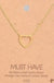 Heart Pendant Necklace.