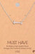 Silver Initial A Pendant Necklace A-Z