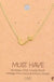 Gold Initial A Pendant Necklace A-Z