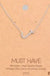 Silver Initial A Pendant Necklace A-Z