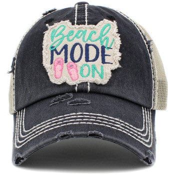 Beach Mode On Vintage Ballcap