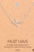 Silver Initial A Pendant Necklace A-Z