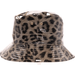 C.C. Leopard reversible rain bucket hat