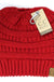 Solid  classic  cc beanie  tail 