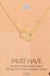Gold Initial A Pendant Necklace A-Z