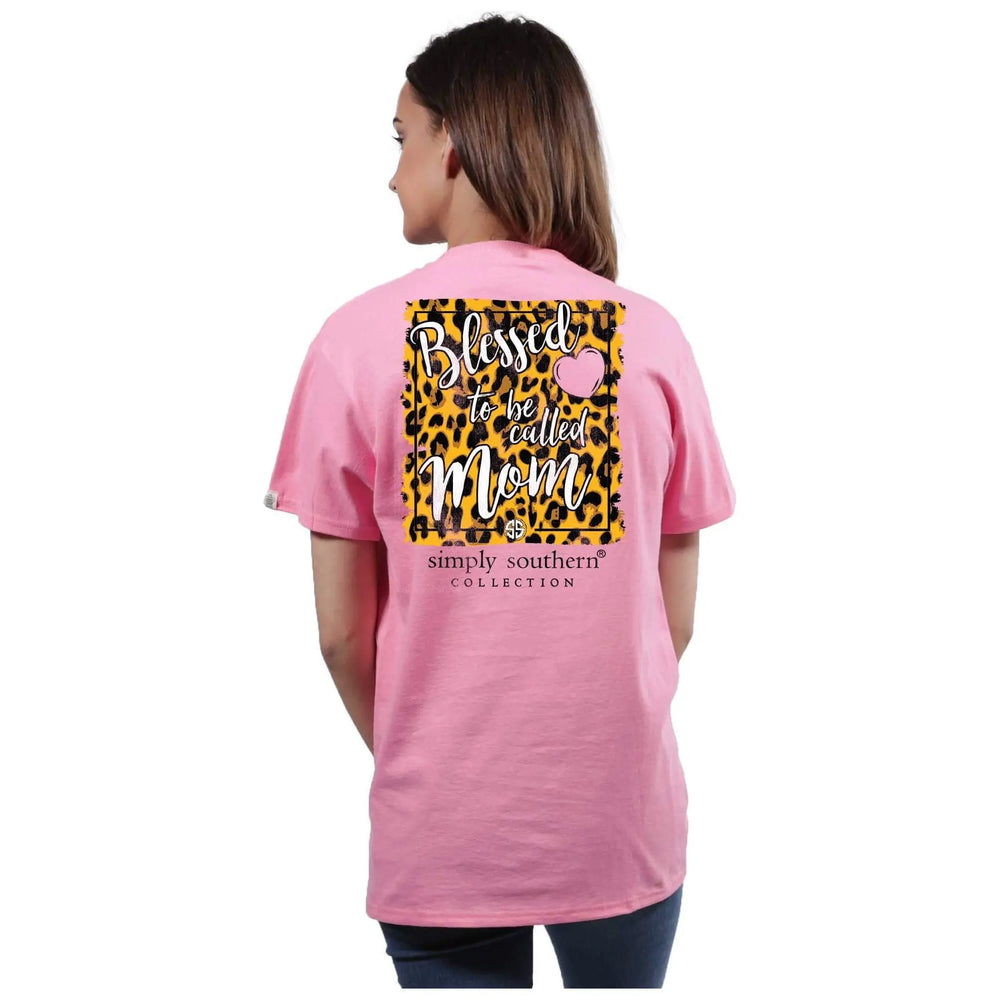 Simply Southern Blessed Mom T-shirt Simply Southern
