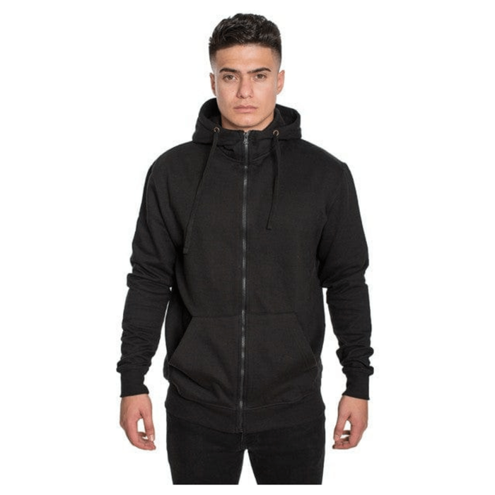 Men's  zipper fleece hoodie