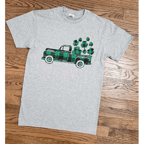 Camiseta del camión del corazón de St. Patty